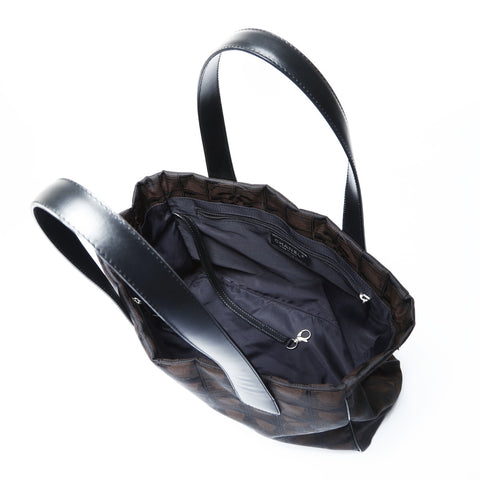 CHANEL New Travel Line PM No. 9 2004-2005 Tote Bag black WS24990