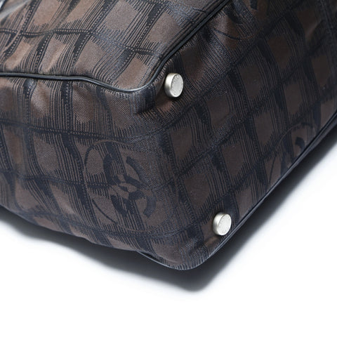 CHANEL New Travel Line PM No. 9 2004-2005 Tote Bag black WS24990