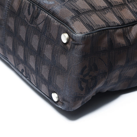 CHANEL New Travel Line PM No. 9 2004-2005 Tote Bag black WS24990