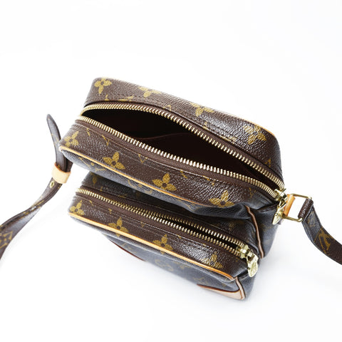 LOUIS VUITTON Amazon Monogram 2001 Shoulder Bag Brown WS24991