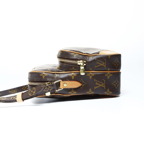 LOUIS VUITTON Amazon Monogram 2001 Shoulder Bag Brown WS24991