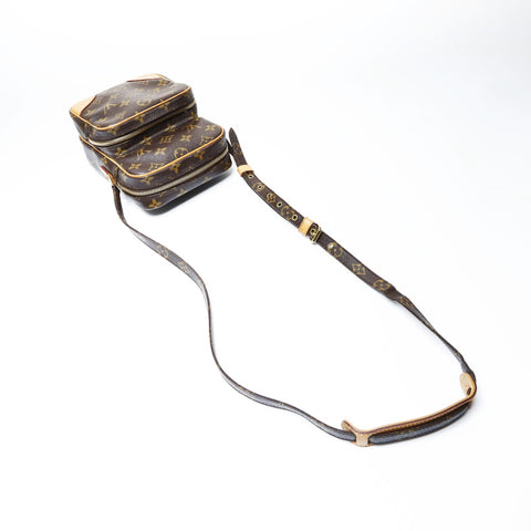 LOUIS VUITTON Amazon Monogram 2001 Shoulder Bag Brown WS24991