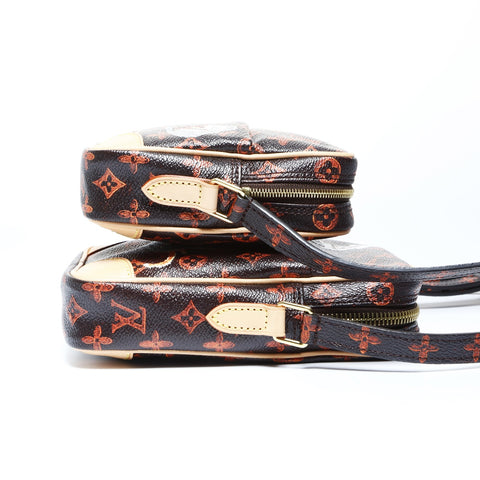 LOUIS VUITTON 2018 Catgram Panam Set Shoulder Bag Brown WS24992