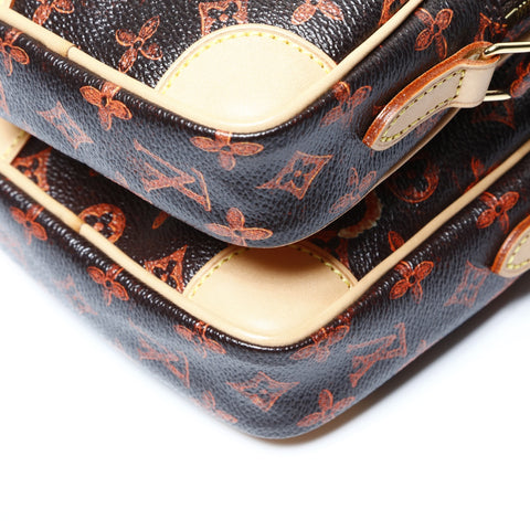 LOUIS VUITTON 2018 Catgram Panam Set Shoulder Bag Brown WS24992