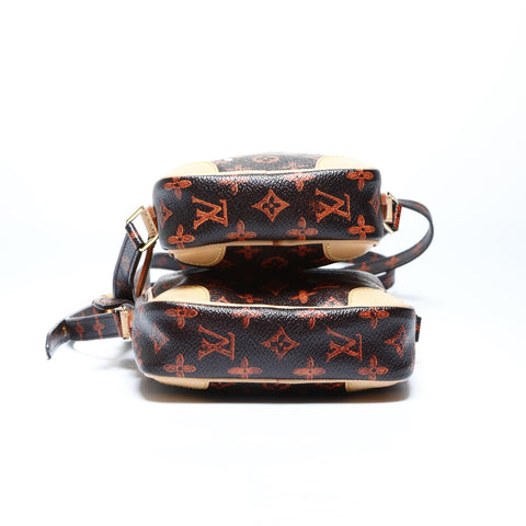 LOUIS VUITTON 2018 Catgram Panam Set Shoulder Bag Brown WS24992