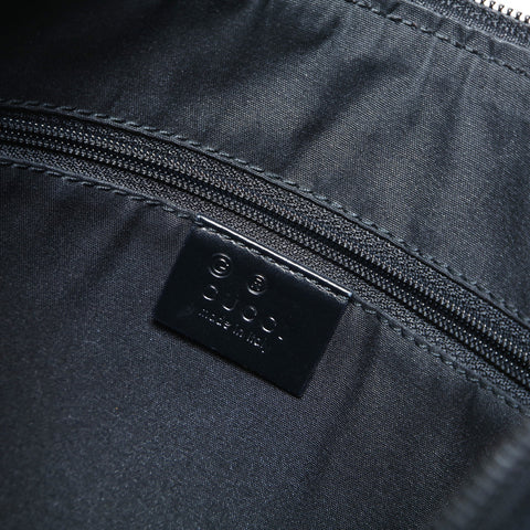 GUCCI GG nylon one belt Shoulder Bag black WS24993