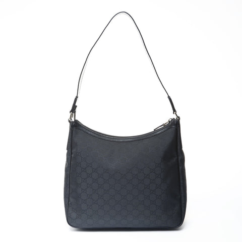 GUCCI GG nylon one belt Shoulder Bag black WS24993