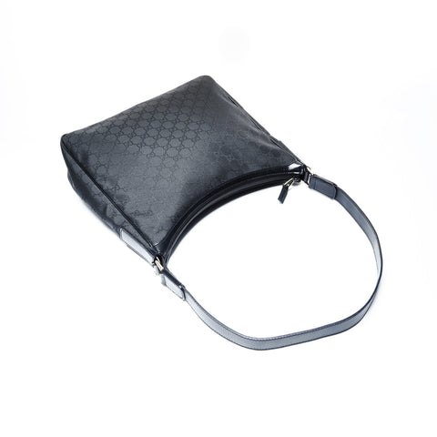 GUCCI GG nylon one belt Shoulder Bag black WS24993