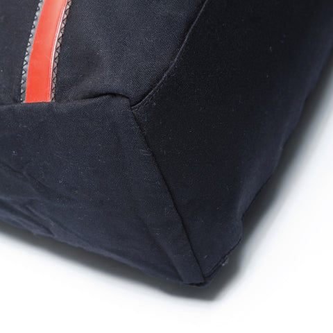 PRADA Sports Canvas Shoulder Bag black WS24996