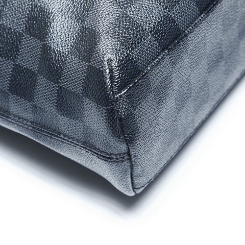 LOUIS VUITTON Mick MM Damier 2011 Shoulder Bag black WS24997