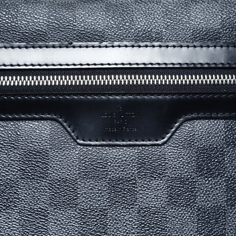 LOUIS VUITTON Mick MM Damier 2011 Shoulder Bag black WS24997