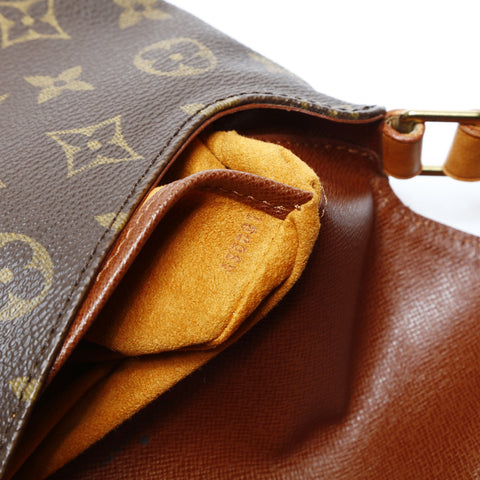 LOUIS VUITTON 2001 Monogram Musette Salsa Shoulder Bag Brown WS24999