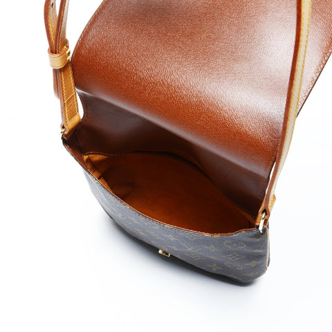 LOUIS VUITTON 2001 Monogram Musette Salsa Shoulder Bag Brown WS24999