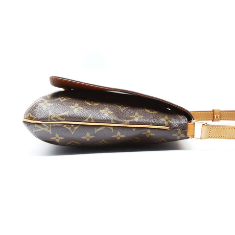 LOUIS VUITTON 2001 Monogram Musette Salsa Shoulder Bag Brown WS24999