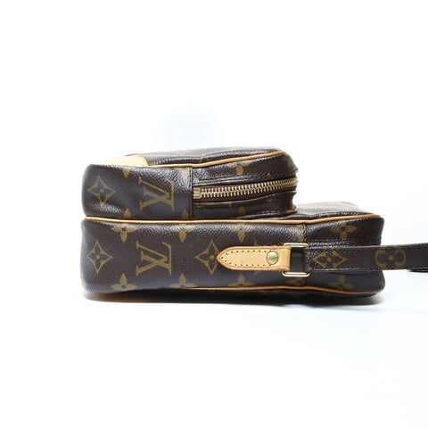 LOUIS VUITTON Amazon Monogram 2007 Shoulder Bag Brown WS25004