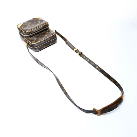 LOUIS VUITTON Amazon Monogram 2007 Shoulder Bag Brown WS25004