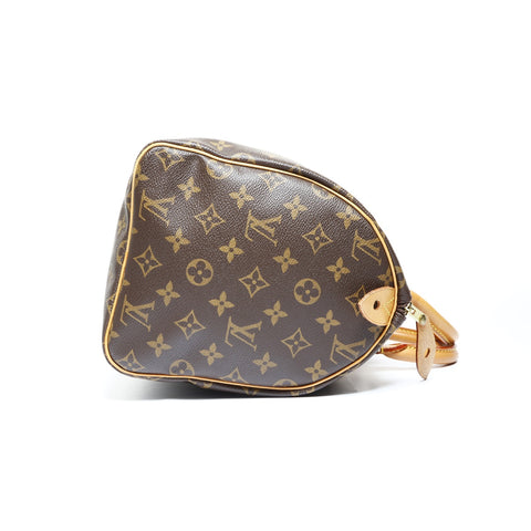 LOUIS VUITTON Monogram Speedy 30 (1997) Boston bag Brown WS25008