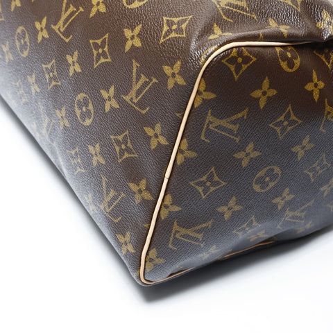 LOUIS VUITTON Monogram Speedy 30 (2004) Boston bag Brown WS25009