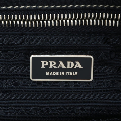 PRADA nylon leather one belt Shoulder Bag black WS25010