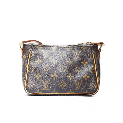 LOUIS VUITTON Monogram Viva Cite PM 2004 Shoulder Bag Brown WS25017