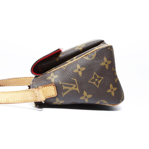 LOUIS VUITTON Monogram Viva Cite PM 2004 Shoulder Bag Brown WS25017