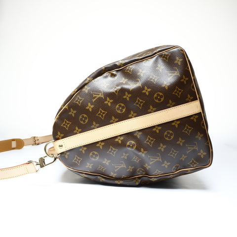 LOUIS VUITTON Keepall Bandouliere 60 Monogram 2-way bag, made in 2004 Boston bag Brown WS25019