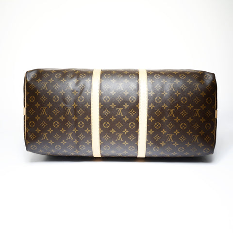 LOUIS VUITTON Keepall Bandouliere 60 Monogram 2-way bag, made in 2004 Boston bag Brown WS25019