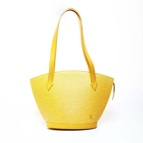 LOUIS VUITTON Saint-Jacques Poignierlongue Epi 1999 Shoulder Bag yellow WS25020