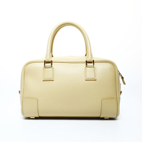 LOEWE Leather Amazona 23 Handbag yellow WS25021