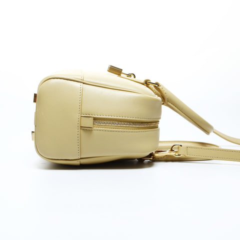 LOEWE Leather Amazona 23 Handbag yellow WS25021