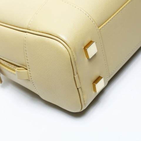 LOEWE Leather Amazona 23 Handbag yellow WS25021