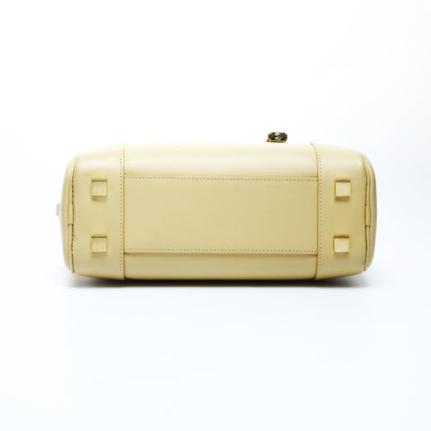 LOEWE Leather Amazona 23 Handbag yellow WS25021