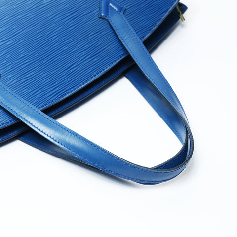 LOUIS VUITTON Saint-Jacques Epi 1994 Handbag blue WS25030