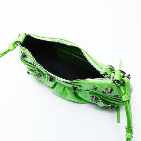 BALENCIAGA Le Cagoule Mini Shoulder Bag green WS25035