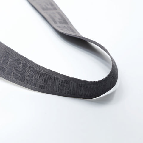 FENDI Zucca PVC Shoulder Bag gray WS25037