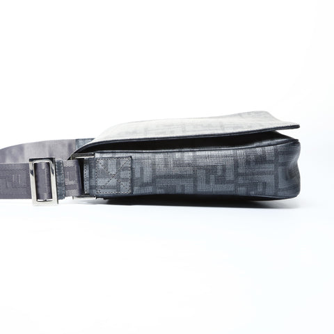 FENDI Zucca PVC Shoulder Bag gray WS25037