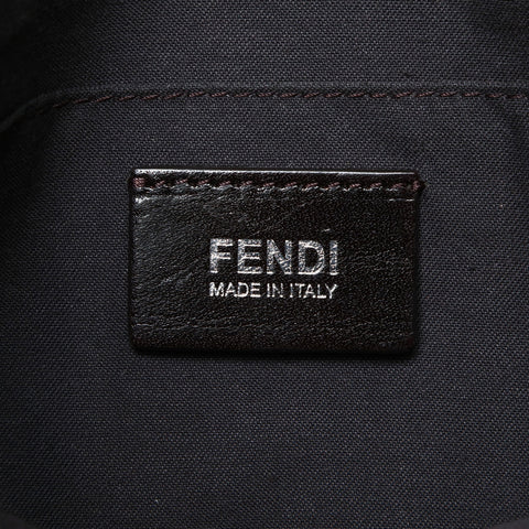 FENDI Zucca PVC Shoulder Bag gray WS25037