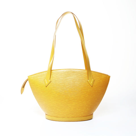 LOUIS VUITTON Saint-Jacques Poignierlongue Epi 1995 Shoulder Bag yellow WS25038