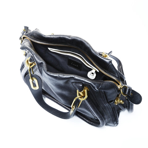 Chloe Leather Paraty Handbag black WS25040