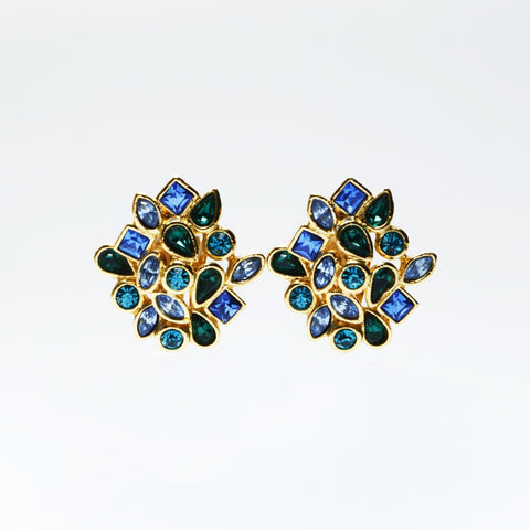 YVES SAINT LAURENT Rhinestone Earring gold WS25041