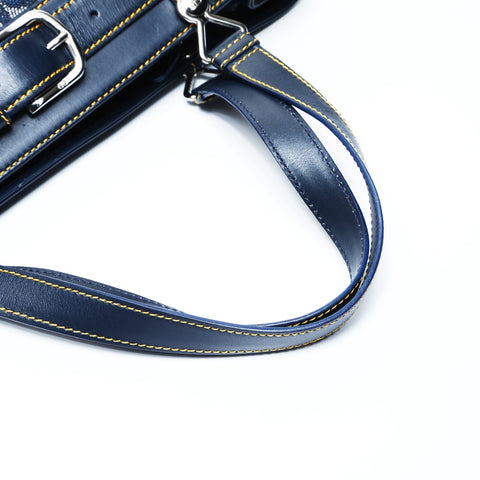 Christian Dior Trotter Canvas Handbag Navy WS25046