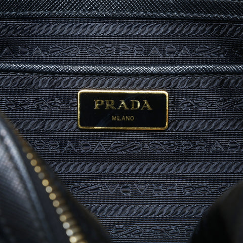 PRADA Sac à main en nylon 2 voies noir WS25048