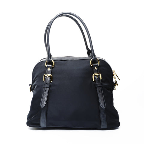 PRADA Sac à main en nylon 2 voies noir WS25048