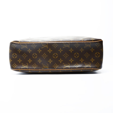LOUIS VUITTON 2002 Monogram Cite GM Shoulder Bag Brown WS25050