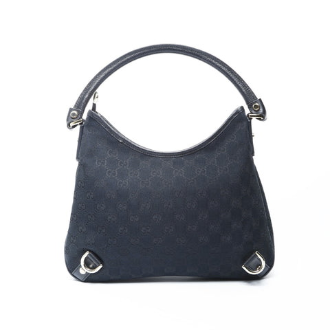 GUCCI GG canvas Abbey Shoulder Bag black WS25052