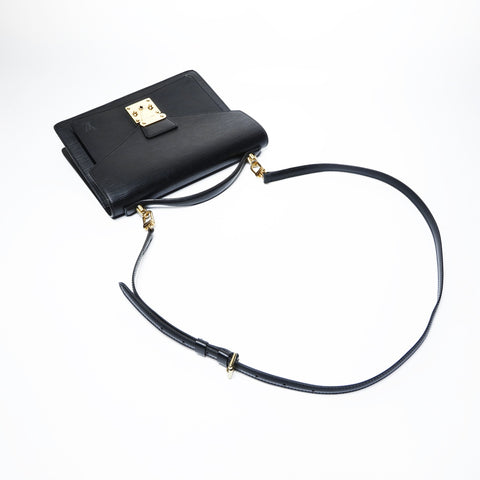 LOUIS VUITTON 2004 Epi Monceau Handbag black WS25053
