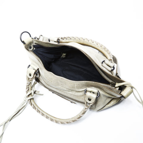 BALENCIAGA The Classic City 2way Handbag gray WS25055