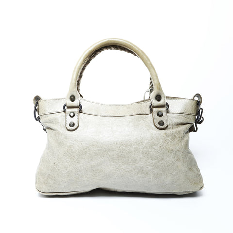 BALENCIAGA The Classic City 2way Handbag gray WS25055