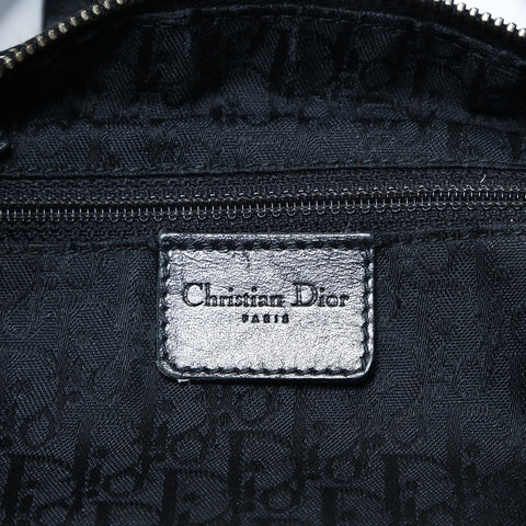 Christian Dior Street Chic Leather Shoulder Bag black WS25056