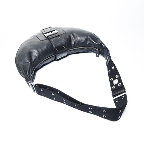 Christian Dior Street Chic Leather Shoulder Bag black WS25056